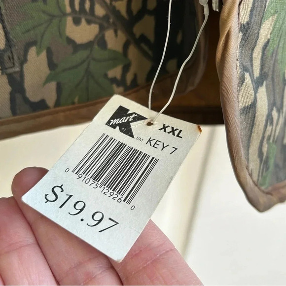 Men’s Vintage Deadstock Winchester Conceal Hunting Shooting Camo Vest - Picture 14 of 14